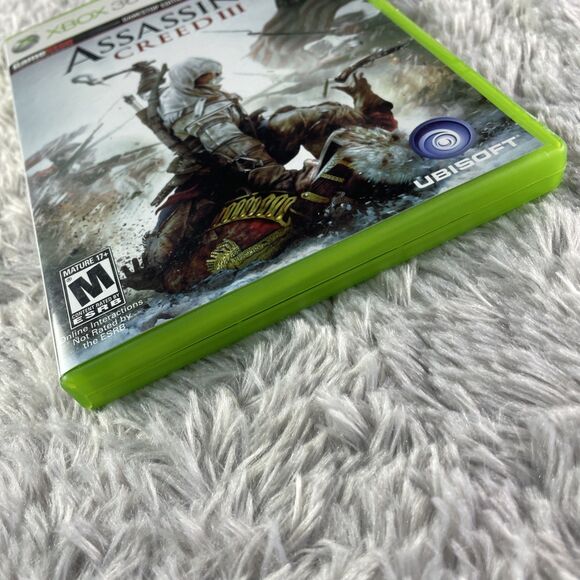 Assassin's Creed III Gamestop Edition (Microsoft Xbox 360, 2012) Complete CIB - Picture 8 of 10